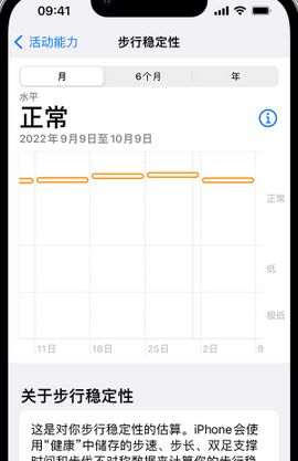 管城回族iPhone手机维修如何在iPhone开启'步行稳定性通知'