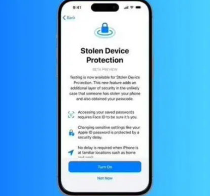 管城回族苹果授权维修店分享被盗设备保护功能开启方法 