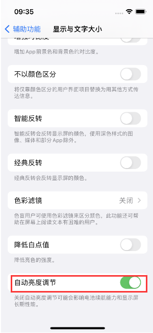 管城回族苹果15维修店分享iPhone 15 Pro系列屏幕亮度 