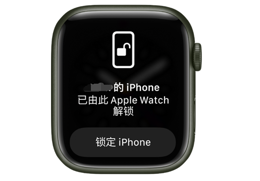 管城回族苹果手机维修分享用 AppleWatch 解锁配备面容 ID 的 iPhone方法 